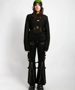 Trippnyc.com TRIPP NYC STRIPE BEANIE LIME Women