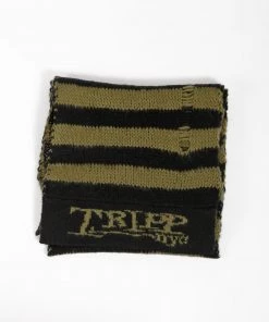 Trippnyc.com Women TRIPP NYC STRIPE SCARF ARMY