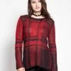 Trippnyc.com Women PLAID SWEATER