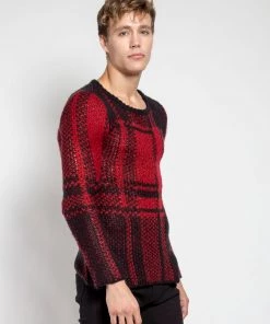 Trippnyc.com Women PLAID SWEATER