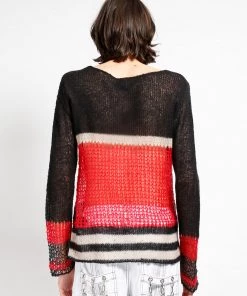 Trippnyc.com PUNK STRIPE SWEATER