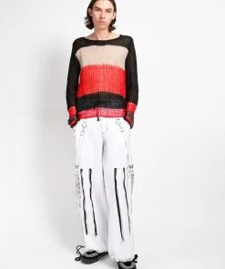 Trippnyc.com PUNK STRIPE SWEATER