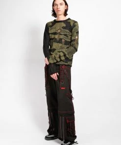 Trippnyc.com RAG SWEATER CAMO