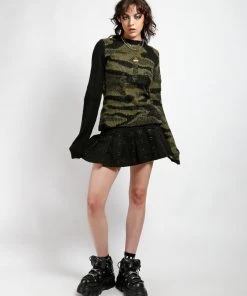 Trippnyc.com RAG SWEATER CAMO