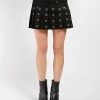 Trippnyc.com SUPER ROCKER SKIRT SILVER
