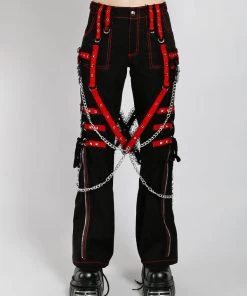 Trippnyc.com Women MIDNIGHT DARK STREET CHAIN PANT