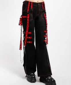 Trippnyc.com Women MIDNIGHT DARK STREET CHAIN PANT