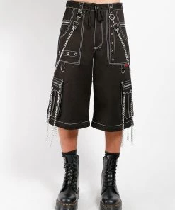 Trippnyc.com Women CHAIN TO CHAIN PANT WHITE STITCH