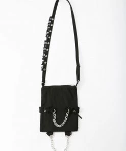 Trippnyc.com Women LOLITA SHOULDER BAG BLACK