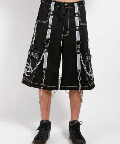 Trippnyc.com Women REFLECTOR BIOHAZARD DARK STREET PANT