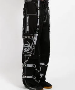 Trippnyc.com Women REFLECTOR BIOHAZARD DARK STREET PANT