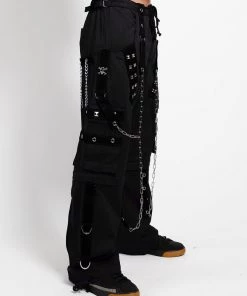 Trippnyc.com Women DARK CUFF PANT BLACK