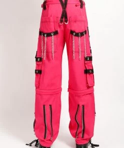 Trippnyc.com Women DARK CUFF PANT PINK 16 Trippnyc.com Women DARK CUFF PANT PINK
