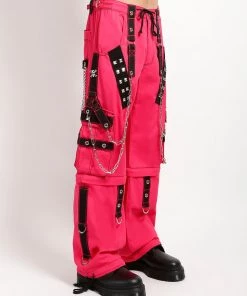 Trippnyc.com Women DARK CUFF PANT PINK 15 Trippnyc.com Women DARK CUFF PANT PINK