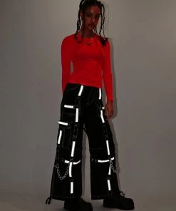 Trippnyc.com REFLECTOR DARK STREET PANT Women