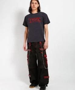 Trippnyc.com CRAZY PIPER PANT RED