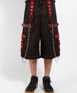 Trippnyc.com CRAZY PIPER PANT RED