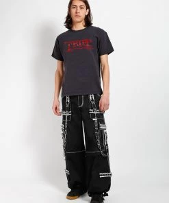 Trippnyc.com CRAZY PIPER PANT WHITE Women