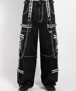 Trippnyc.com CRAZY PIPER PANT WHITE Women