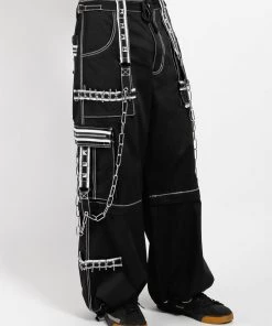 Trippnyc.com CRAZY PIPER PANT WHITE Women