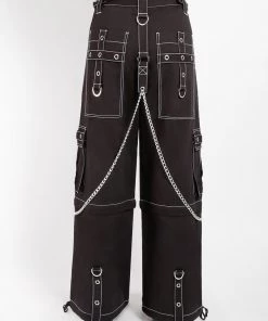 Trippnyc.com FREEDOM PANT BLACK WITH WHITE STITCH 15 Trippnyc.com FREEDOM PANT BLACK WITH WHITE STITCH