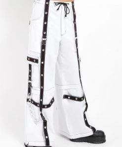Trippnyc.com Women FREEDOM PANT WHITE