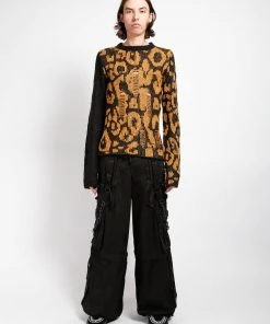 Trippnyc.com JUNGLELAND PANT BLACK Women