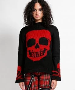 Trippnyc.com SKULL SWEATER
