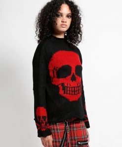 Trippnyc.com SKULL SWEATER