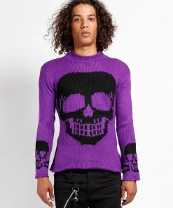 Trippnyc.com SKULL SWEATER Women