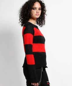 Trippnyc.com STRIPE SWEATER Women