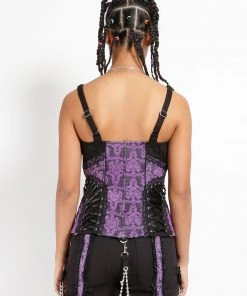Trippnyc.com ENCHANTED CORSET PURPLE Women