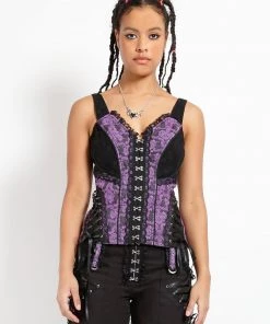 Trippnyc.com ENCHANTED CORSET PURPLE Women