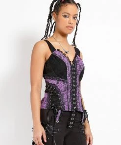 Trippnyc.com ENCHANTED CORSET PURPLE Women