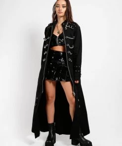 Trippnyc.com CHAIN EYELET COAT