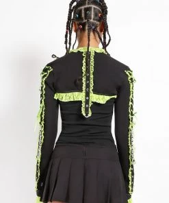 Trippnyc.com LOLITA SHRUG LIME