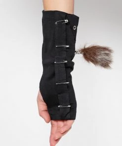 Trippnyc.com SAFETY PIN AND TAIL ARMWARMER