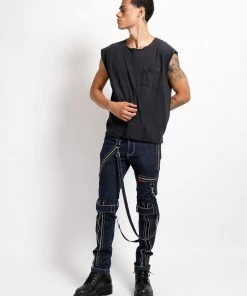 Trippnyc.com DENIM BONDAGE PANT 13 Trippnyc.com DENIM BONDAGE PANT