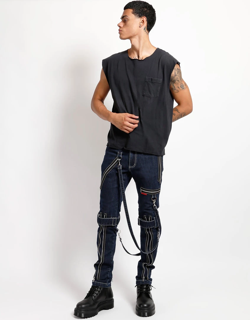 Trippnyc.com DENIM BONDAGE PANT 6 Trippnyc.com DENIM BONDAGE PANT