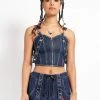 Trippnyc.com DENIM EVER READY CORSET Women
