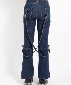 Trippnyc.com DENIM ROUGH READY PANT Women