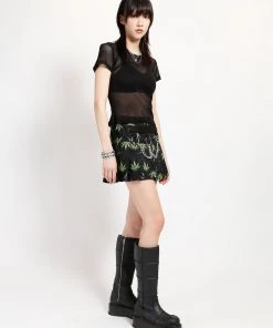 Trippnyc.com BABY TEE FISHNET Women