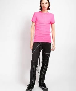 Trippnyc.com Women SHORT SLEEVE FISHNET PINK 13 Trippnyc.com Women SHORT SLEEVE FISHNET PINK