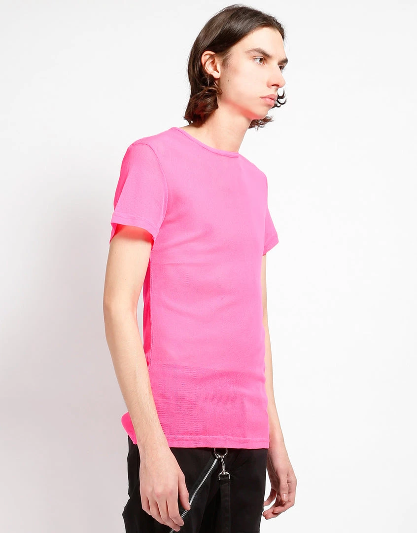 Trippnyc.com Women SHORT SLEEVE FISHNET PINK 7 Trippnyc.com Women SHORT SLEEVE FISHNET PINK