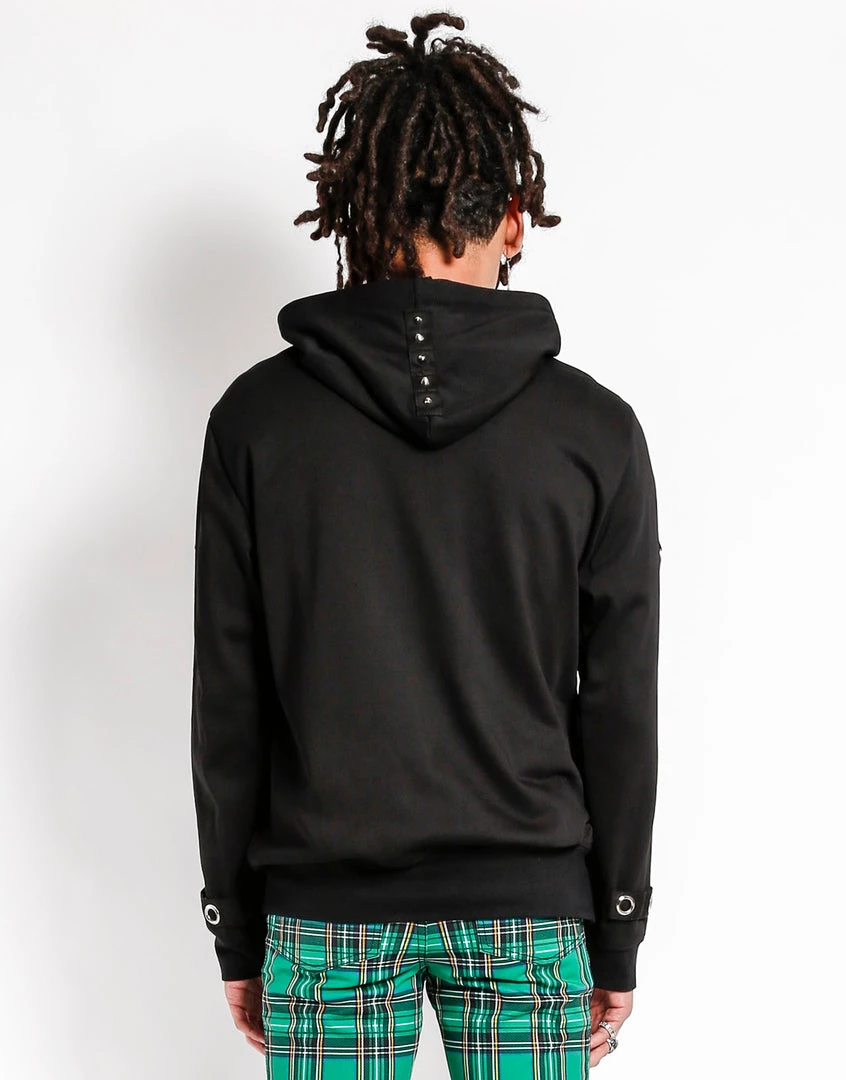 Trippnyc.com PULLOVER GROMMET HOODY Men 4 Trippnyc.com PULLOVER GROMMET HOODY Men