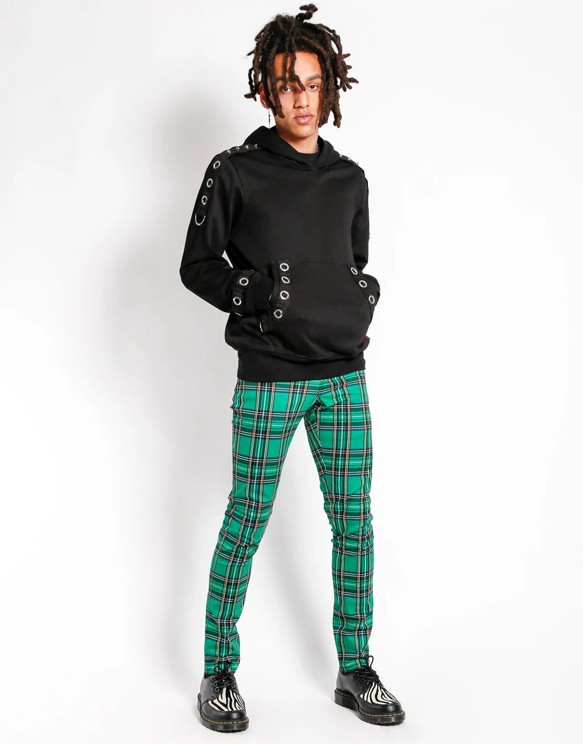 Trippnyc.com PULLOVER GROMMET HOODY Men 2 Trippnyc.com PULLOVER GROMMET HOODY Men