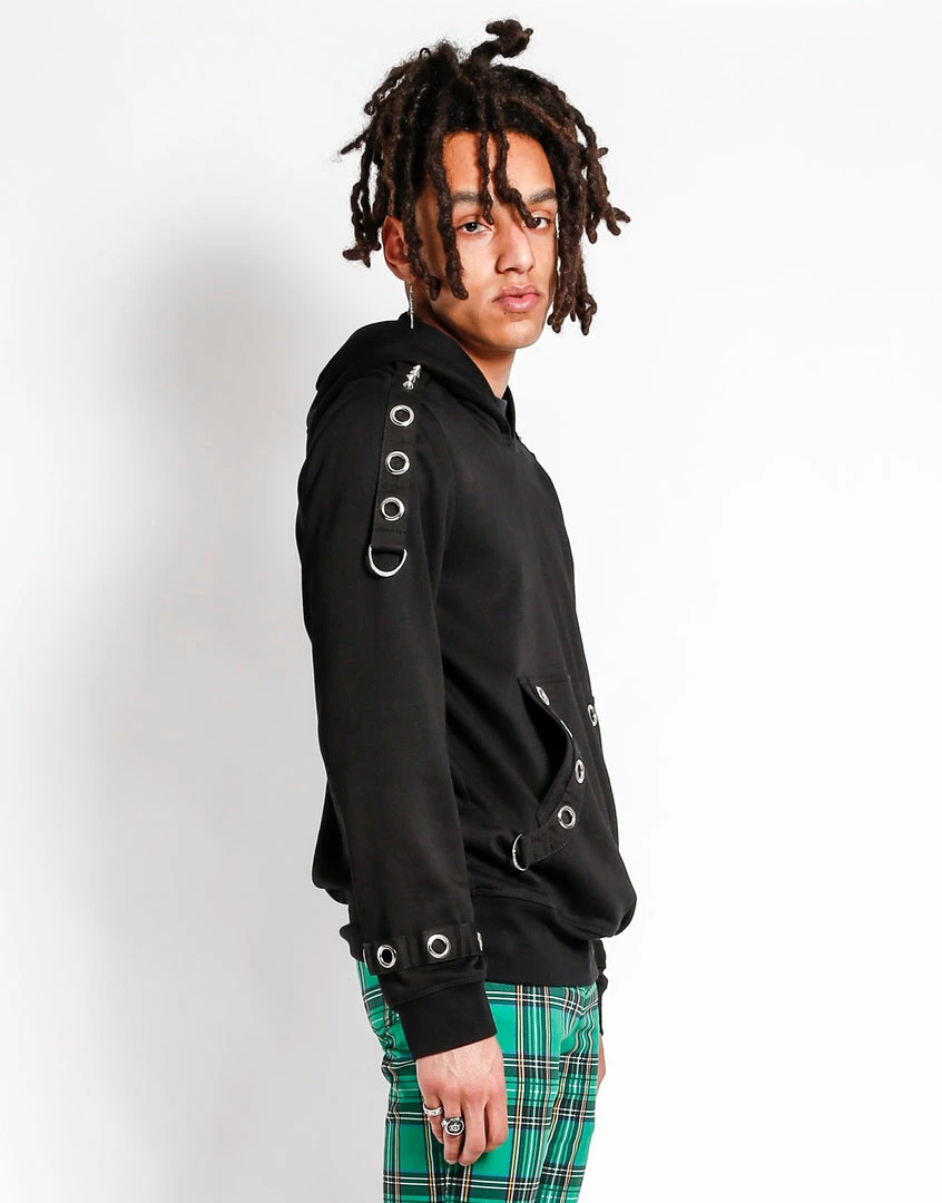 Trippnyc.com PULLOVER GROMMET HOODY Men 3 Trippnyc.com PULLOVER GROMMET HOODY Men