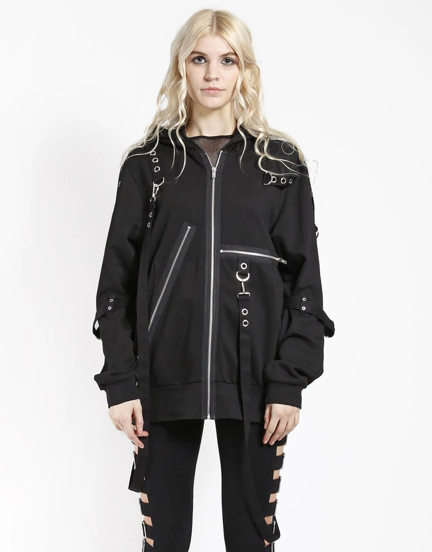 Trippnyc.com Women CLASH HOODY 1 Trippnyc.com Women CLASH HOODY