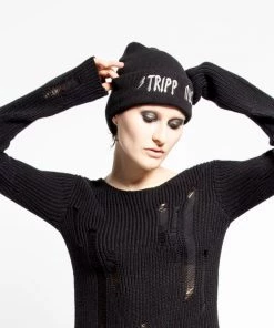 Trippnyc.com Women TRIPP NYC LOGO BEANIE