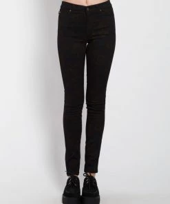 Trippnyc.com HIGH WAIST FLORAL SKINNY Women